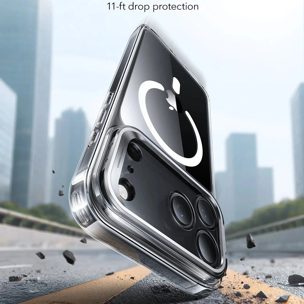 Θήκη MagSafe για Apple iPhone 17 Pro Max, ESR, Classic Hybrid Kickstand, Διαφανής