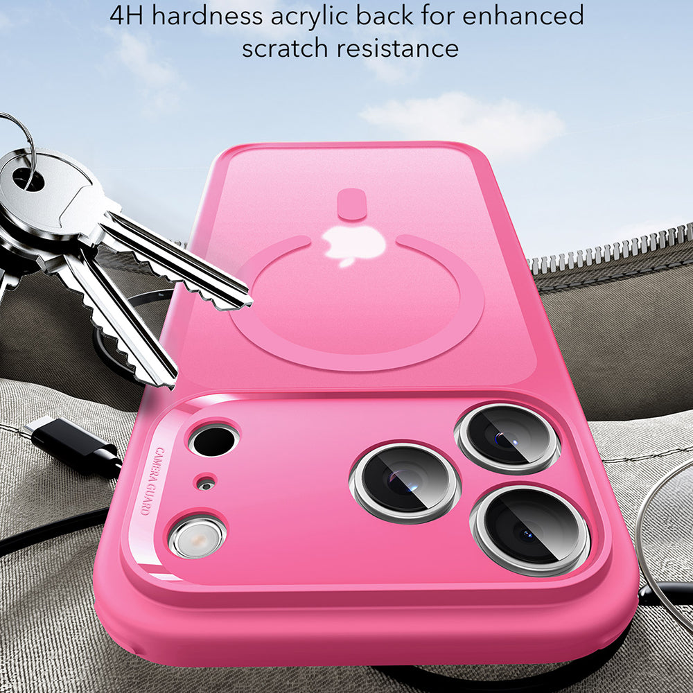 Θήκη MagSafe για Apple iPhone 17 Pro Max, ESR, Classic Hybrid, Ροζ Σατέν