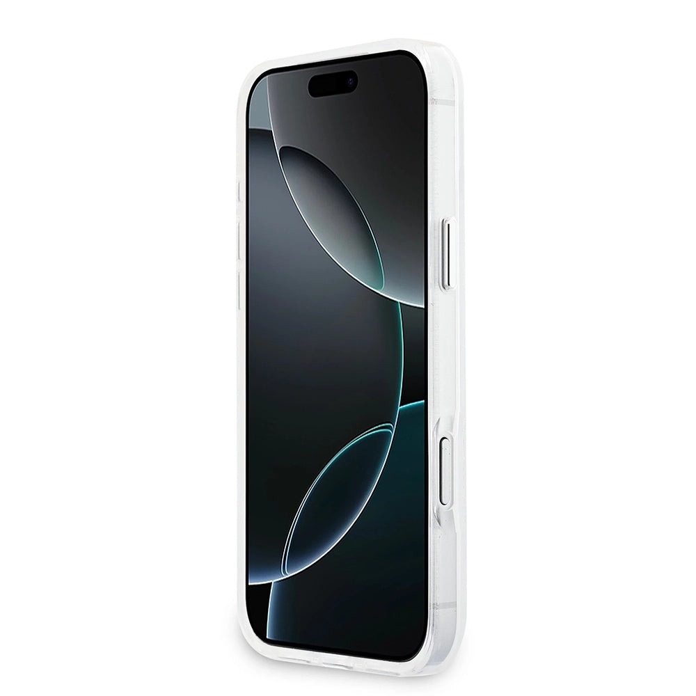 Θήκη MagSafe για Apple iPhone 17 Pro Max, Guess, IML Gradient Triangle Logo, Διαφανής