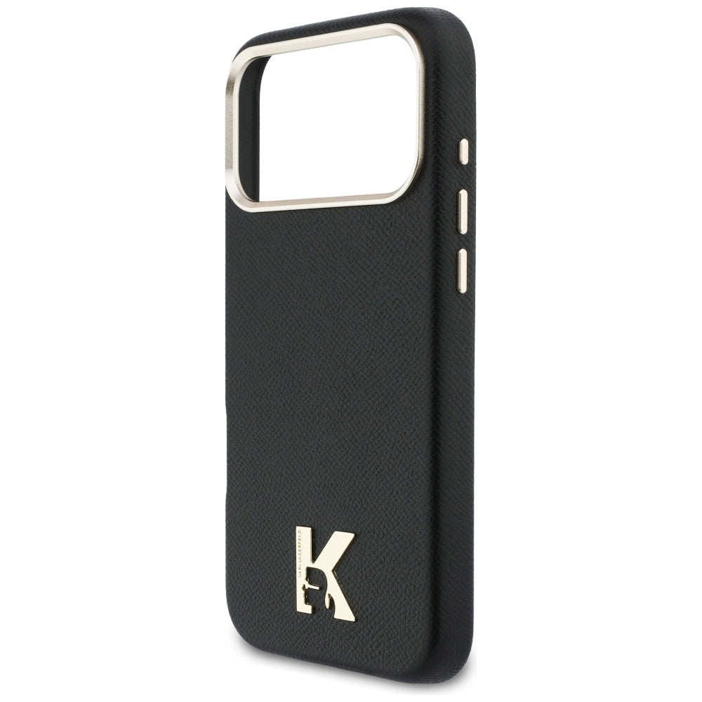 Θήκη MagSafe για Apple iPhone 17 Pro Max, Karl Lagerfeld, Karl Head Logo, Μαύρη