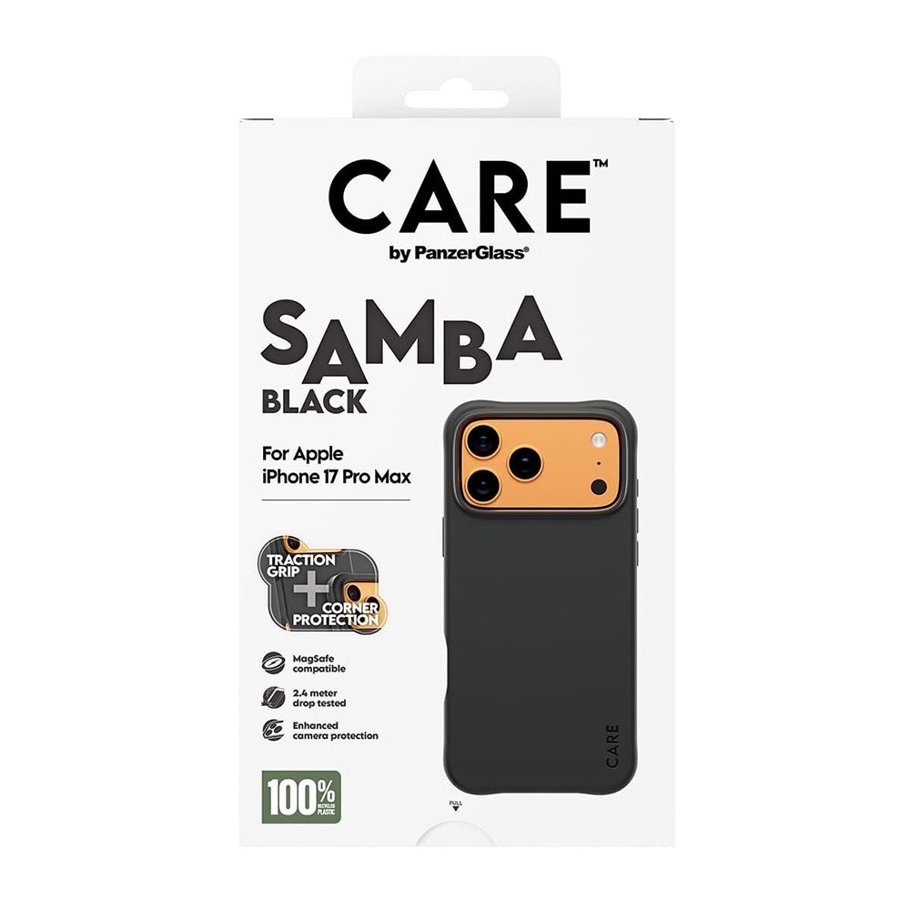 Θήκη MagSafe για Apple iPhone 17 Pro Max, PanzerGlass, Care Fashionable, Μαύρη