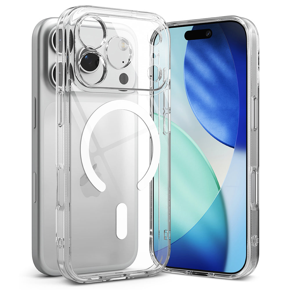 Θήκη MagSafe για Apple iPhone 17 Pro Max, Ringke, Fusion, Διάφανη