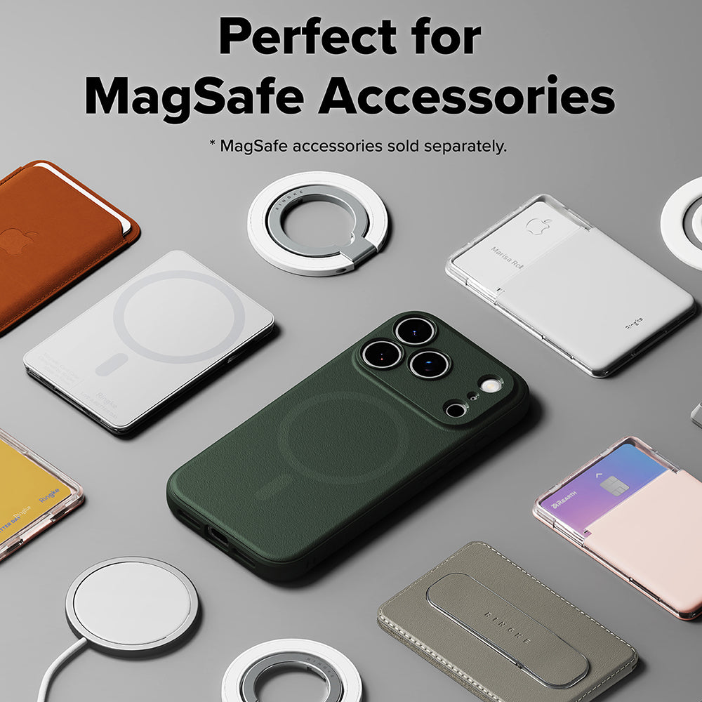 Θήκη MagSafe για Apple iPhone 17 Pro Max, Ringke, Onyx, Σκούρο Πράσινο