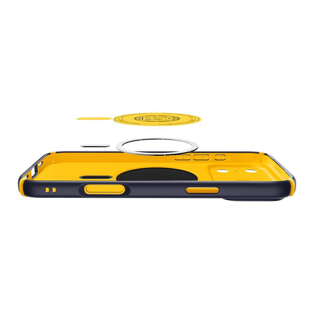 MagSafe Case for Apple iPhone 17 Pro Max, Spigen, Caseology Nano Pop Hybrid, Purple ACS11147