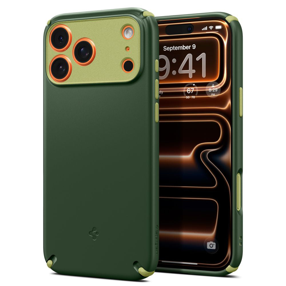 Θήκη MagSafe για Apple iPhone 17 Pro Max, Spigen, Caseology Nano Pop Hybrid, Πράσινο ACS11148
