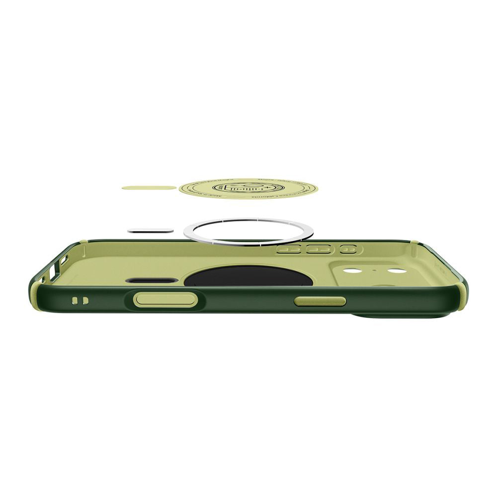 Θήκη MagSafe για Apple iPhone 17 Pro Max, Spigen, Caseology Nano Pop Hybrid, Πράσινο ACS11148