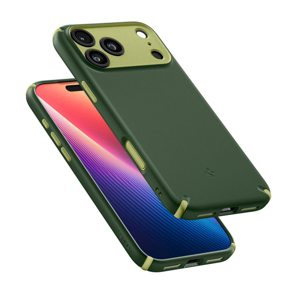 Θήκη MagSafe για Apple iPhone 17 Pro Max, Spigen, Caseology Nano Pop Hybrid, Πράσινο ACS11148