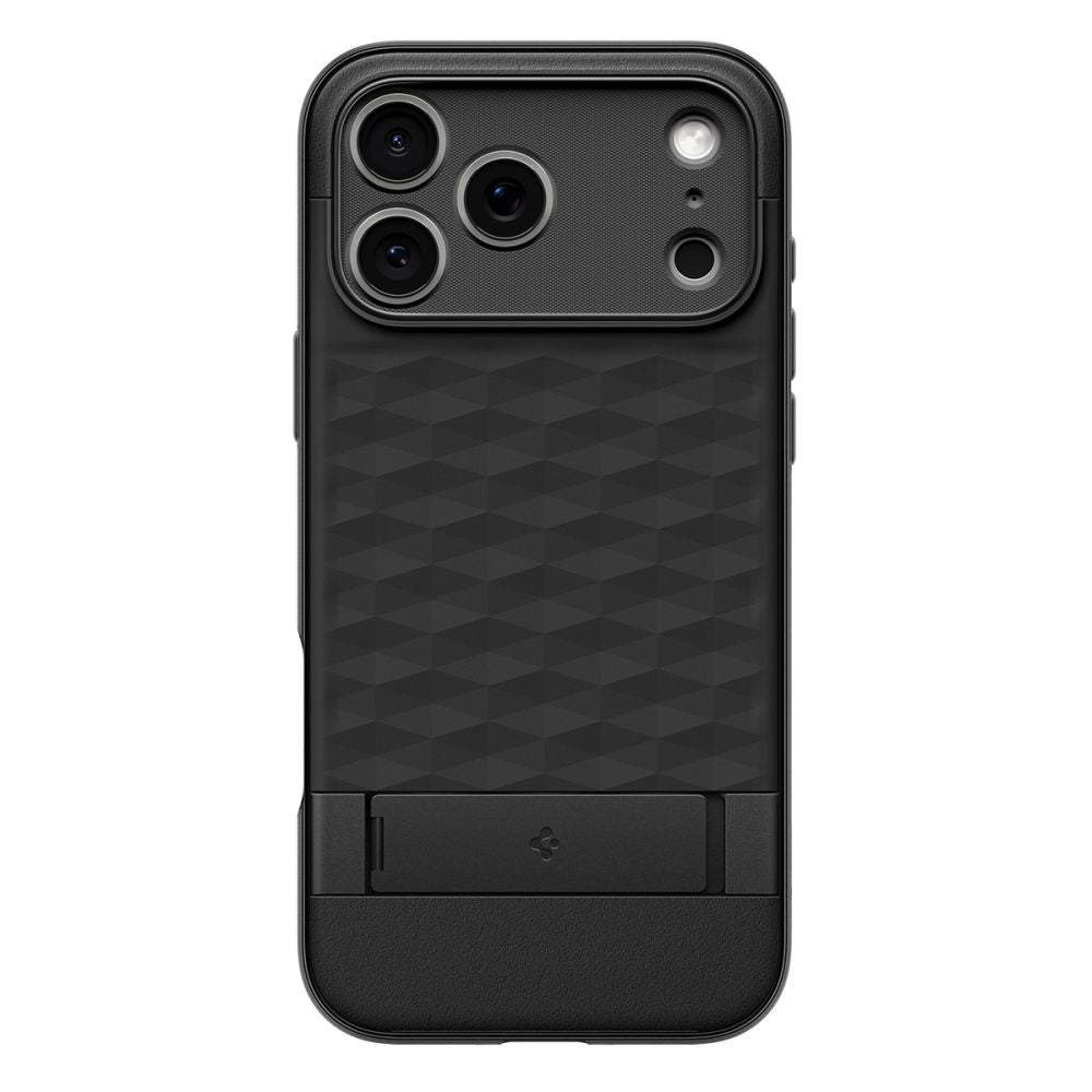 Θήκη MagSafe για Apple iPhone 17 Pro Max, Spigen, Caseology Parallax S, Ματ Μαύρη