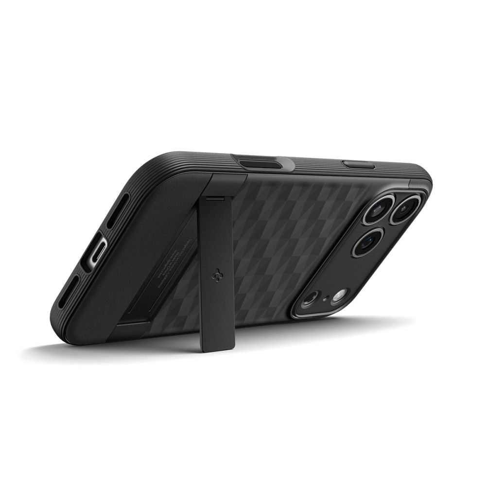 Θήκη MagSafe για Apple iPhone 17 Pro Max, Spigen, Caseology Parallax S, Ματ Μαύρη