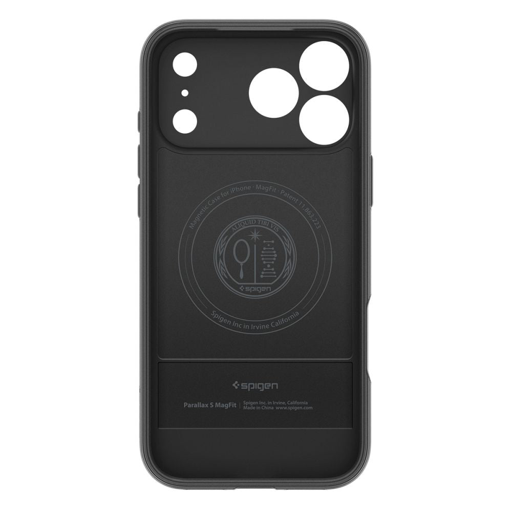 Θήκη MagSafe για Apple iPhone 17 Pro Max, Spigen, Caseology Parallax S, Ματ Μαύρη