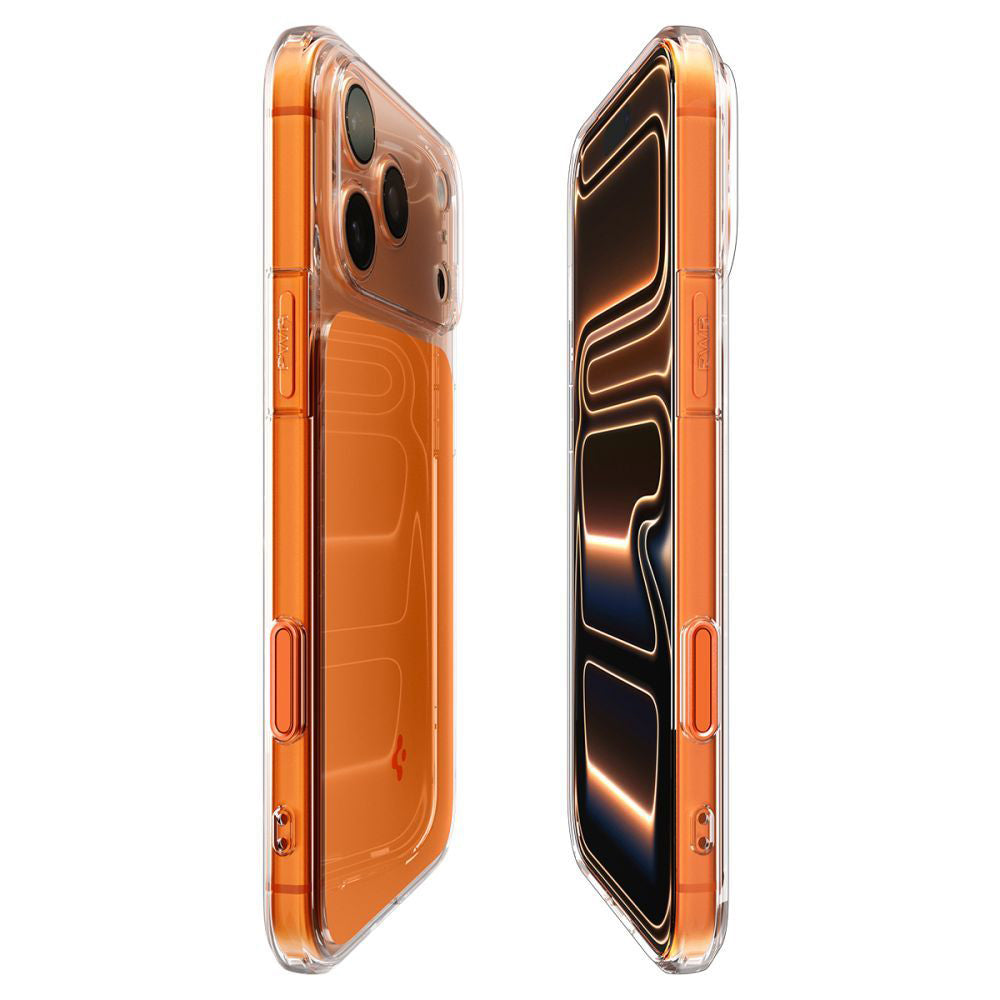 Θήκη MagSafe για Apple iPhone 17 Pro Max, Spigen, Ultra Hybrid T, Πορτοκαλί ACS10474