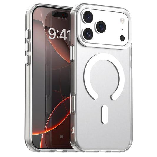 Θήκη MagSafe για Apple iPhone 17 Pro Max, Techsuit, CandyCase, Λευκή