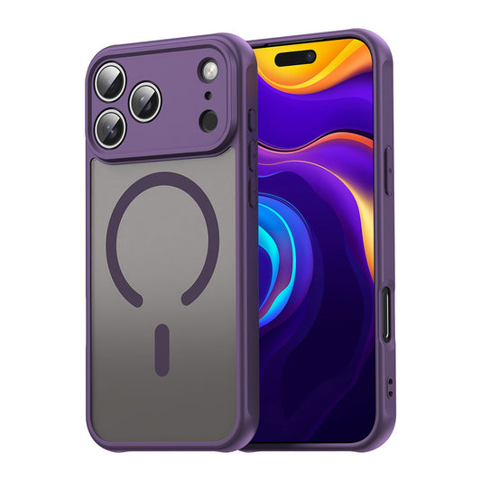 Θήκη MagSafe για Apple iPhone 17 Pro Max, Techsuit, HaloFrost II, Μωβ