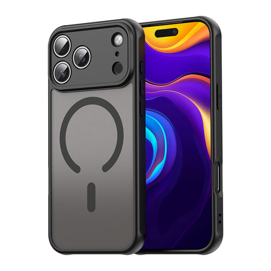 Θήκη MagSafe για Apple iPhone 17 Pro Max, Techsuit, HaloFrost II, Μαύρη