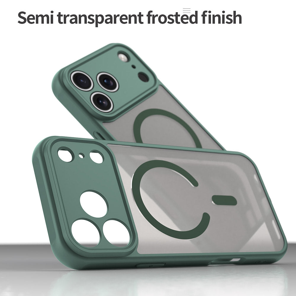 Θήκη MagSafe για Apple iPhone 17 Pro Max, Techsuit, HaloFrost II, Πράσινο