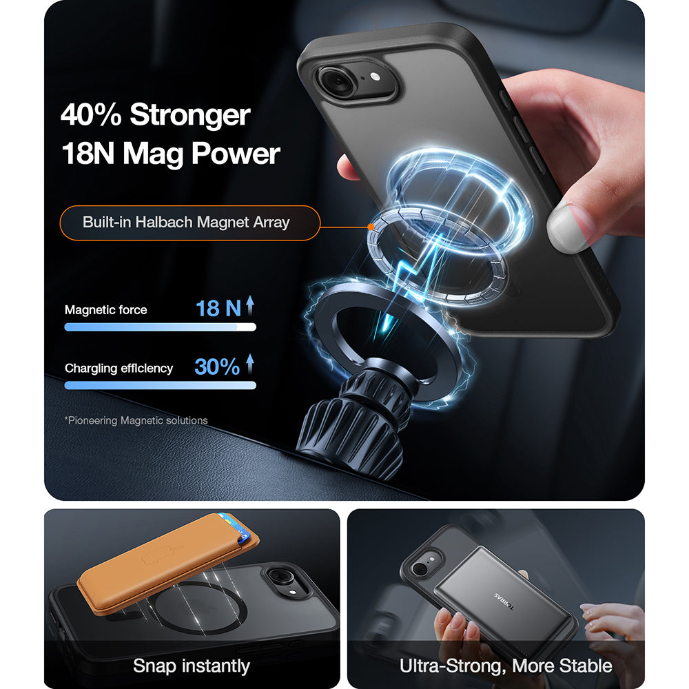 Θήκη MagSafe για Apple iPhone 17 Pro Max, Torras, Guardian, Μπλε Ναυτικό