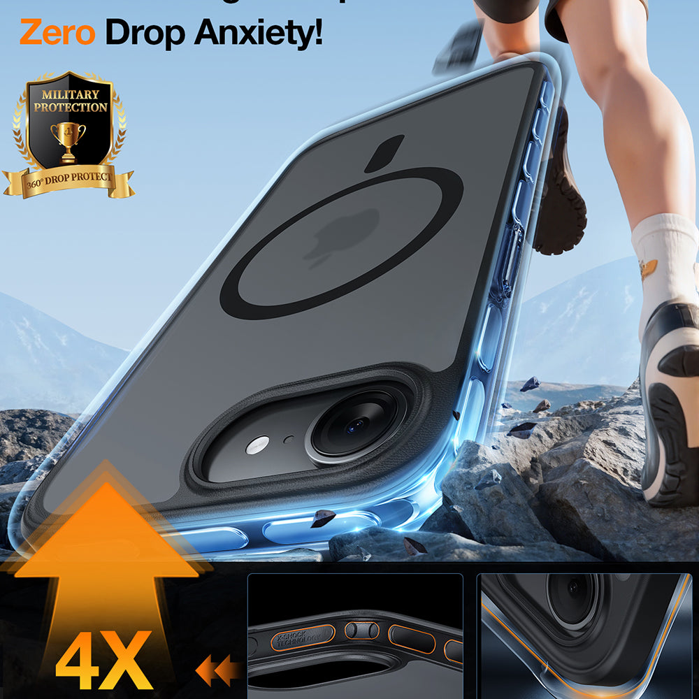 Θήκη MagSafe για Apple iPhone 17 Pro Max, Torras, Guardian, Μπλε Ναυτικό