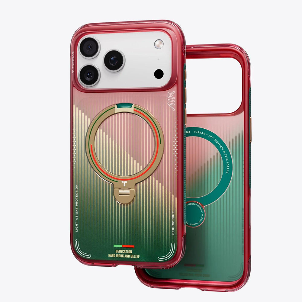 Θήκη MagSafe για Apple iPhone 17 Pro Max, Torras, Ostand Q3 Air, Glory Slash