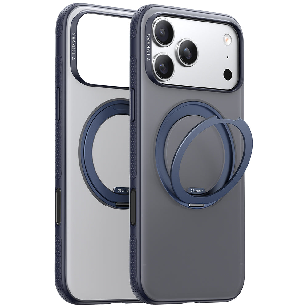 Θήκη MagSafe για Apple iPhone 17 Pro Max, Torras, Ostand R Fitness, Μπλε Ναυτικό