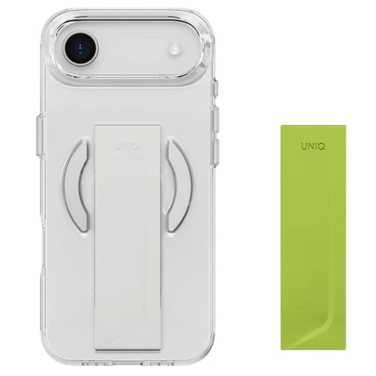 Θήκη MagSafe για Apple iPhone 17 Pro Max, UNIQ, Heldro Air MagClick, Διάφανο Γκρι