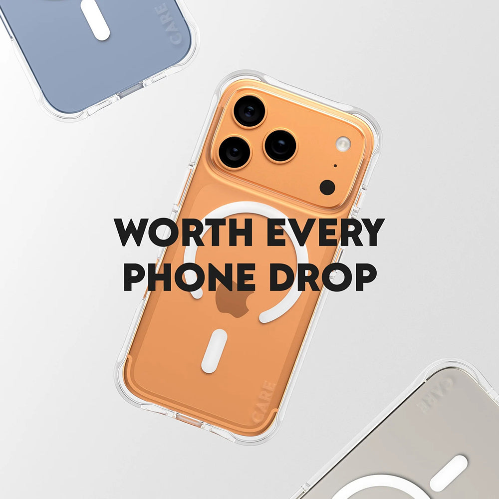 Θήκη MagSafe για Apple iPhone 17 Pro, PanzerGlass, Care Fashionable, Διαφανής Λευκή