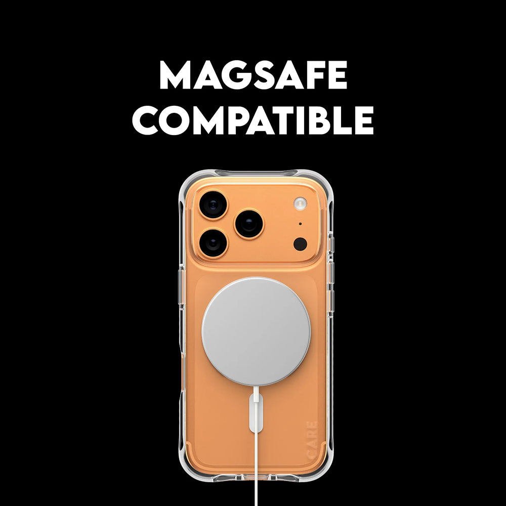 Θήκη MagSafe για Apple iPhone 17 Pro, PanzerGlass, Care Fashionable, Διαφανής Λευκή