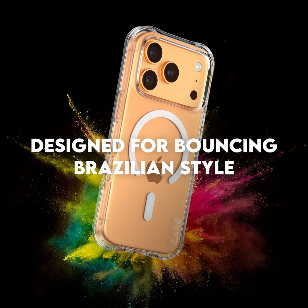Θήκη MagSafe για Apple iPhone 17 Pro, PanzerGlass, Care Fashionable, Διαφανής Λευκή