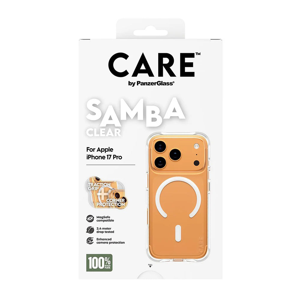 Θήκη MagSafe για Apple iPhone 17 Pro, PanzerGlass, Care Fashionable, Διαφανής Λευκή