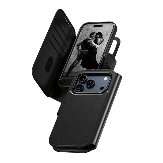 MagSafe Case for Apple iPhone 17 Pro, PanzerGlass, Care Feature Tango Two-in-One, Black
