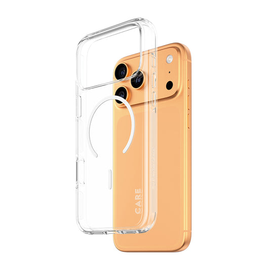MagSafe Case for Apple iPhone 17 Pro, PanzerGlass, Urban Explorer Care, White Transparent