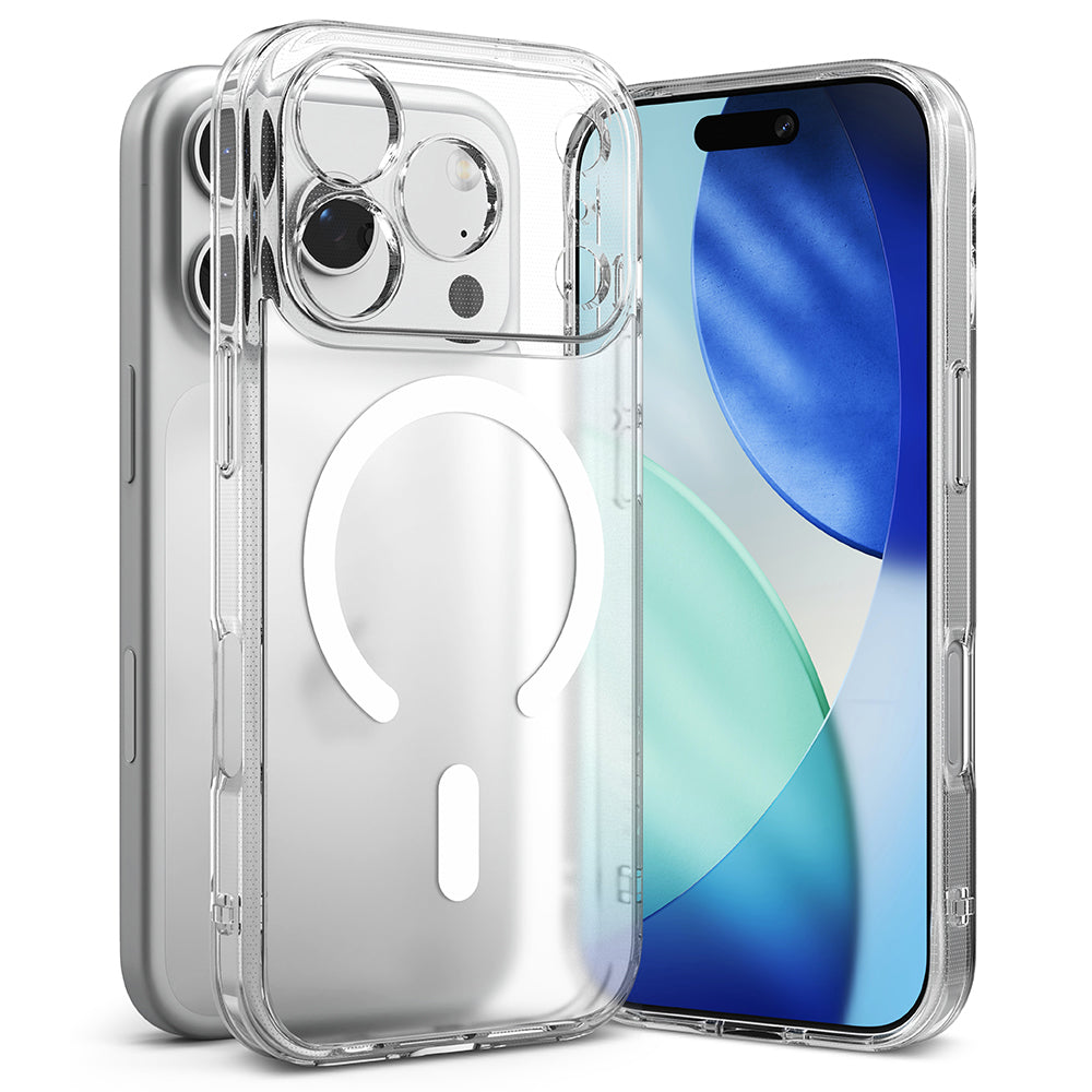 Θήκη MagSafe για Apple iPhone 17 Pro, Ringke, Fusion, Ματ Διαφανής