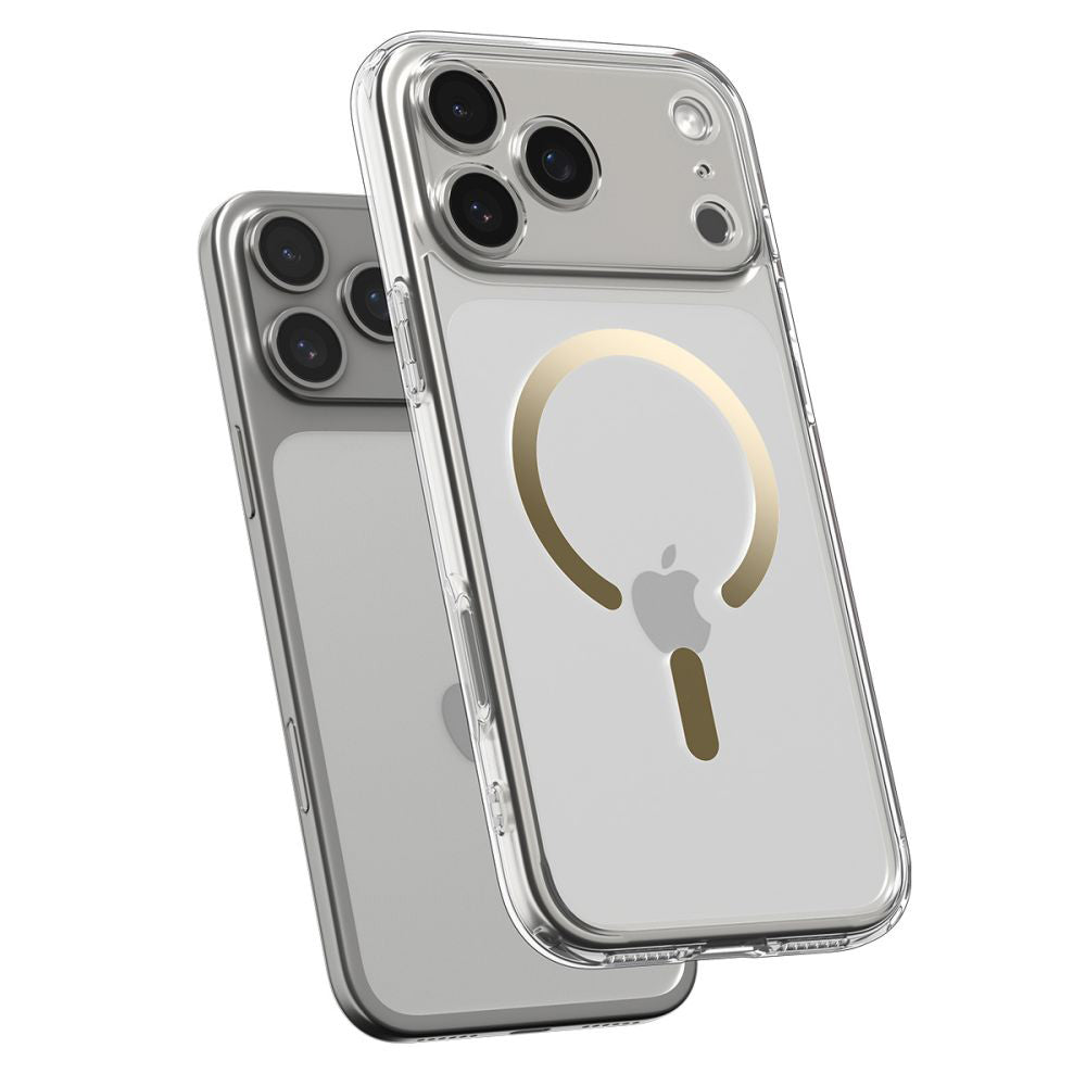 Θήκη MagSafe για Apple iPhone 17 Pro, Spigen, Ultra Hybrid, Χρυσή ACS10348