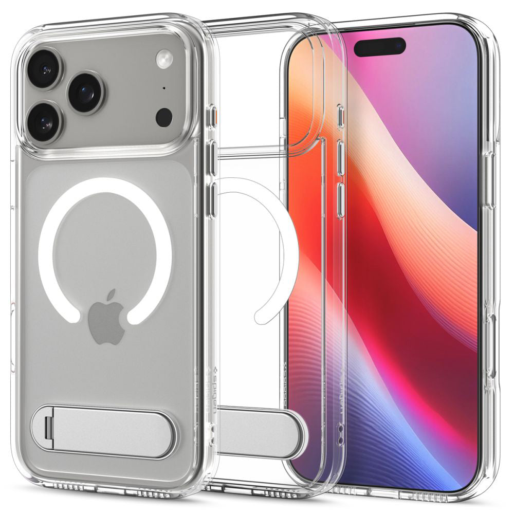 Θήκη MagSafe για Apple iPhone 17 Pro, Spigen, Ultra Hybrid S, Διάφανη ACS09946