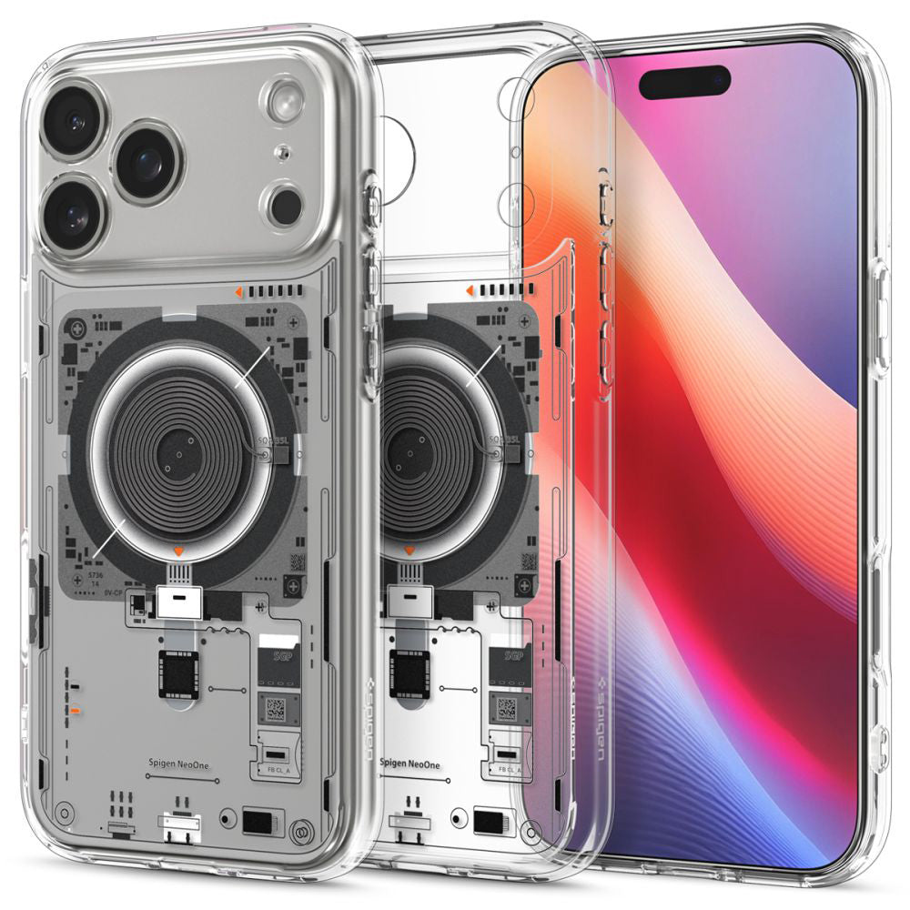 Θήκη MagSafe για Apple iPhone 17 Pro, Spigen, Ultra Hybrid Neo One, Διαφανής ACS10354