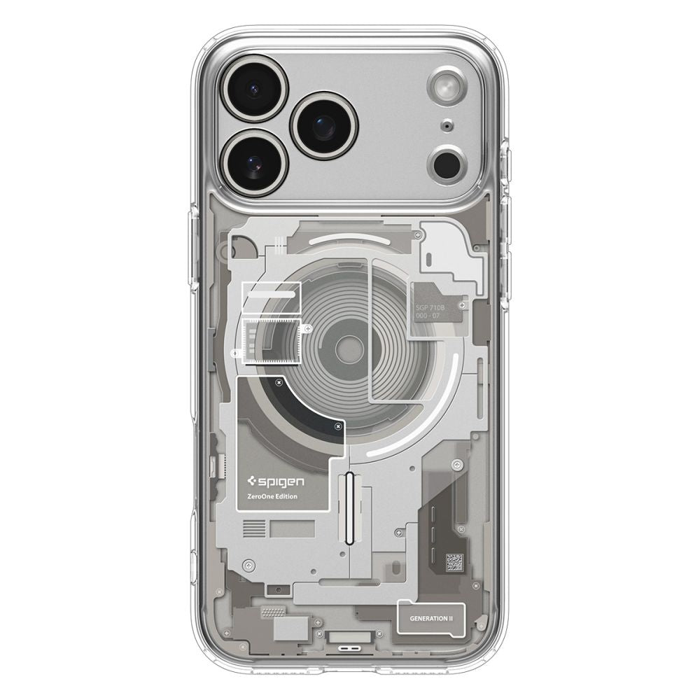 Θήκη MagSafe για Apple iPhone 17 Pro, Spigen, Ultra Hybrid Neo One, Διαφανής ACS10354
