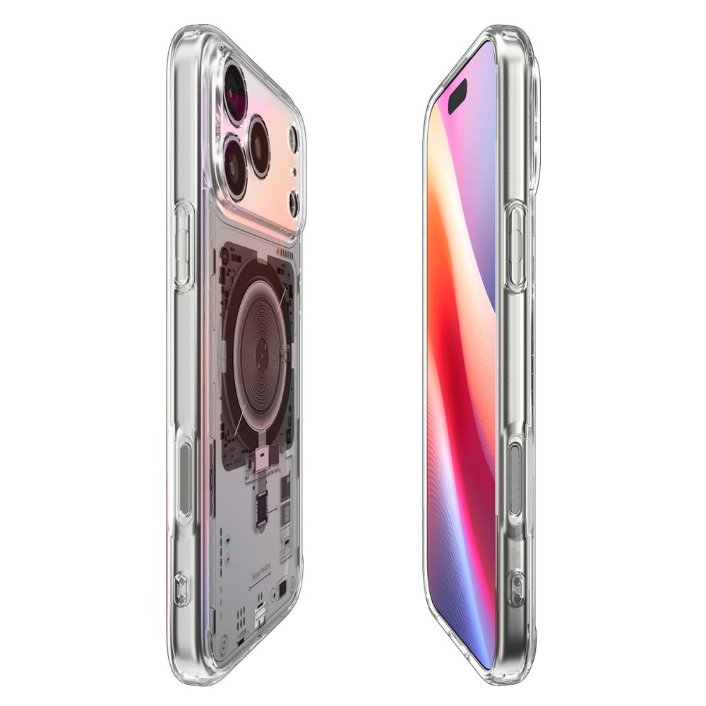 Θήκη MagSafe για Apple iPhone 17 Pro, Spigen, Ultra Hybrid Neo One, Διαφανής ACS10354