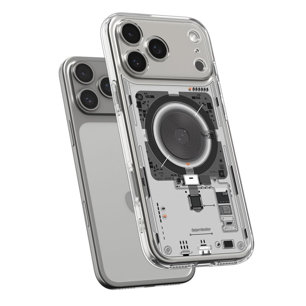 Θήκη MagSafe για Apple iPhone 17 Pro, Spigen, Ultra Hybrid Neo One, Διαφανής ACS10354