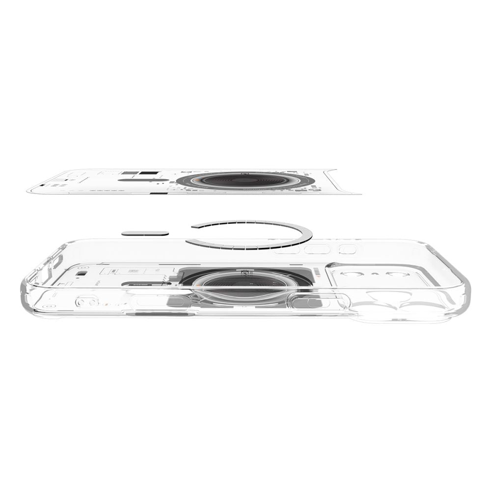 Θήκη MagSafe για Apple iPhone 17 Pro, Spigen, Ultra Hybrid Neo One, Διαφανής ACS10354
