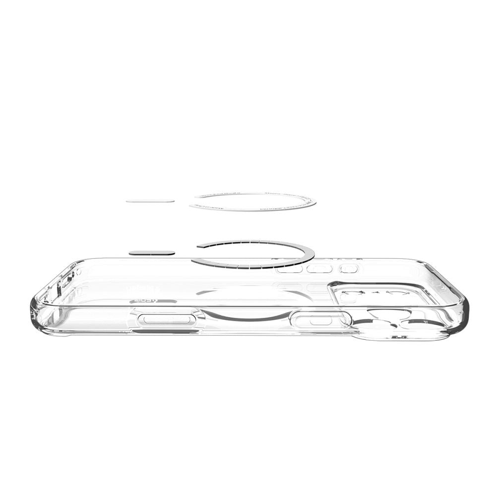 Θήκη MagSafe για Apple iPhone 17 Pro, Spigen, Ultra Hybrid, Διάφανη Ναυτικό ACS11111