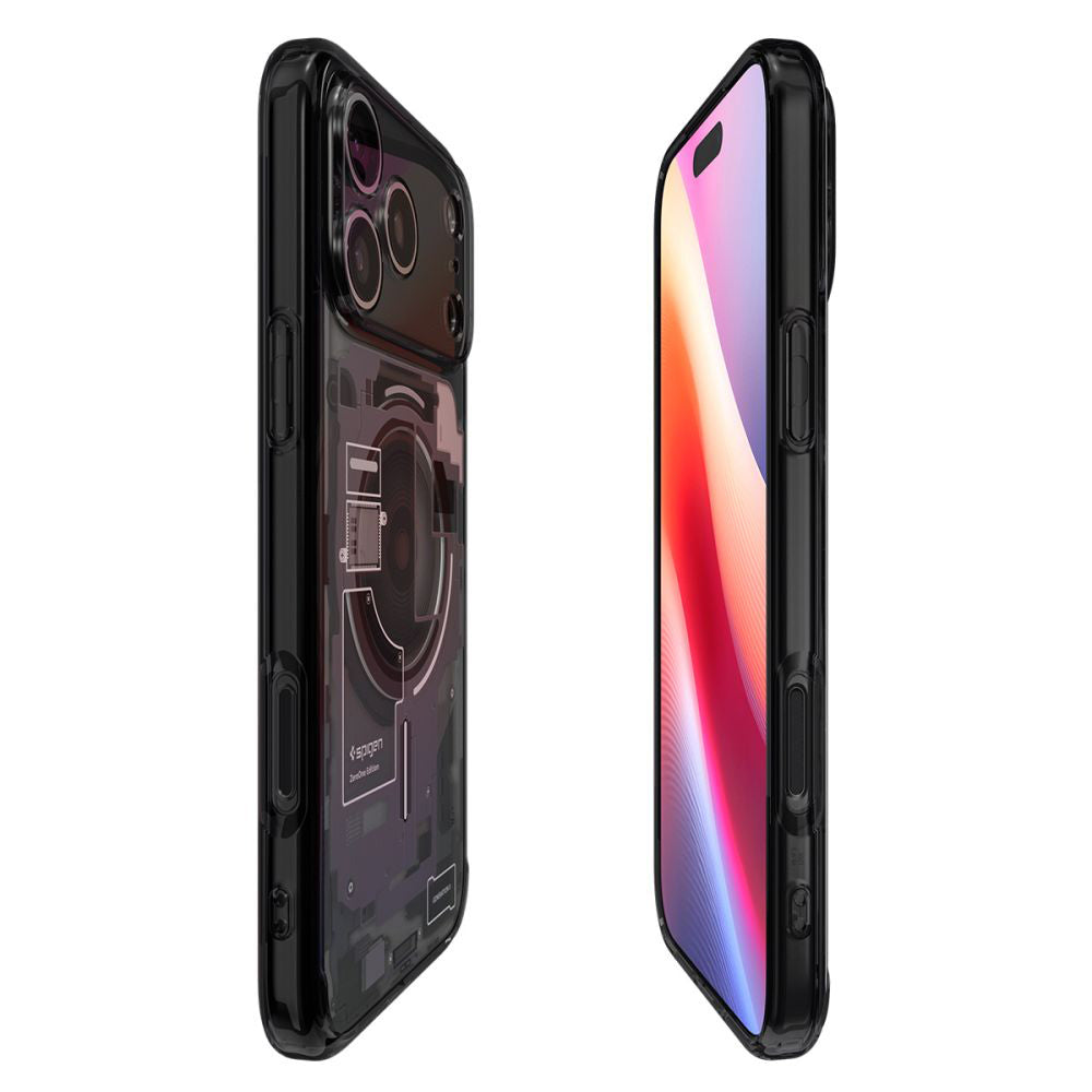Θήκη MagSafe για Apple iPhone 17 Pro, Spigen, Ultra Hybrid Zero One, Μαύρη ACS10353