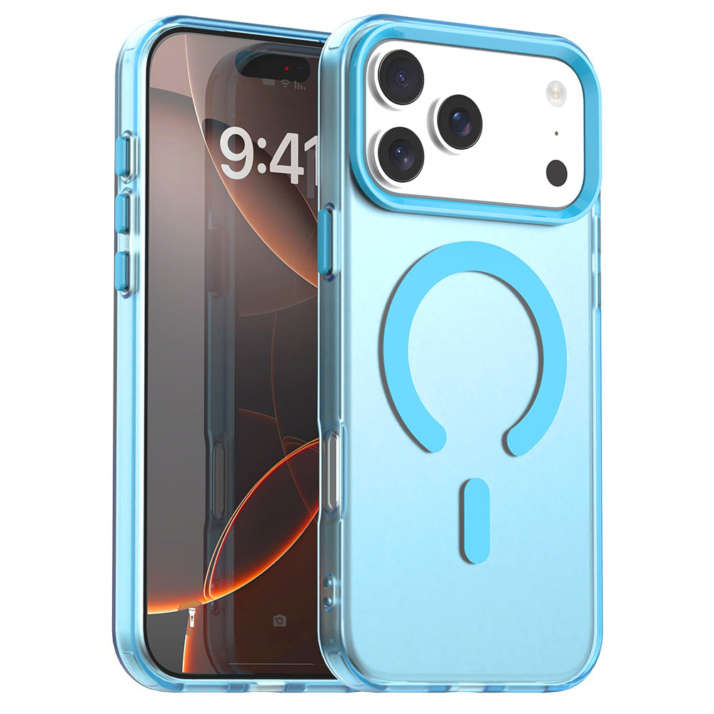 MagSafe Case for Apple iPhone 17 Pro, Techsuit, CandyCase, Blue
