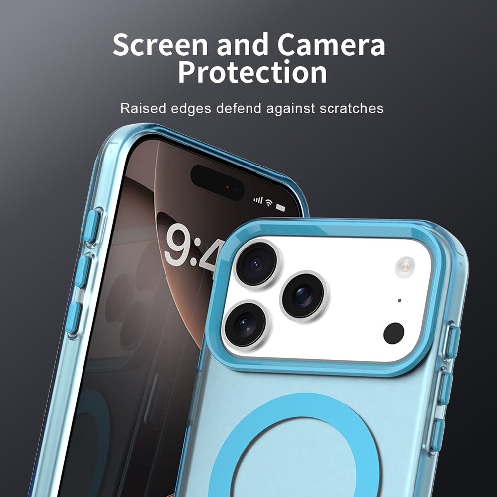MagSafe Case for Apple iPhone 17 Pro, Techsuit, CandyCase, Blue