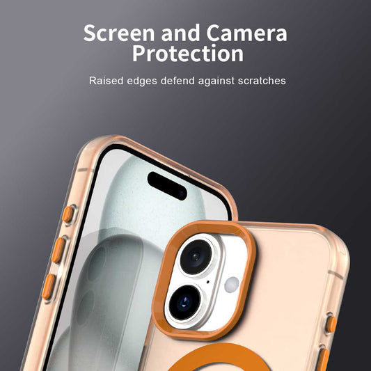 Θήκη MagSafe για Apple iPhone 17 Pro, Techsuit, CandyCase, Πορτοκαλί