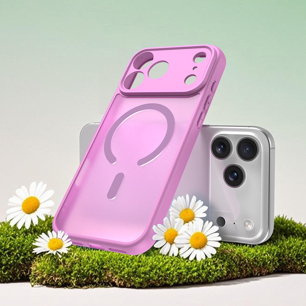 Θήκη MagSafe για Apple iPhone 17 Pro, Techsuit, HaloFrost II, Πορτοκαλί