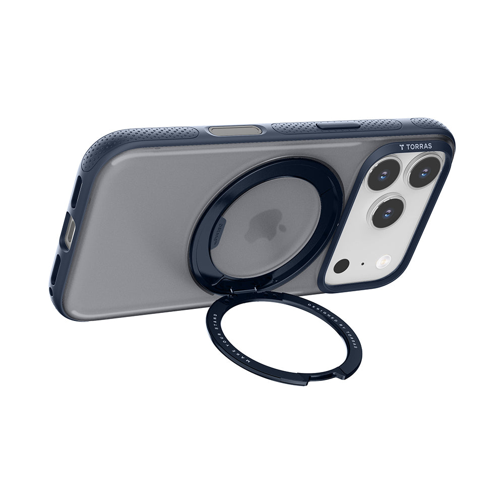 Θήκη MagSafe για Apple iPhone 17 Pro, Torras, Ostand R Fitness, Μπλε Ναυτικό