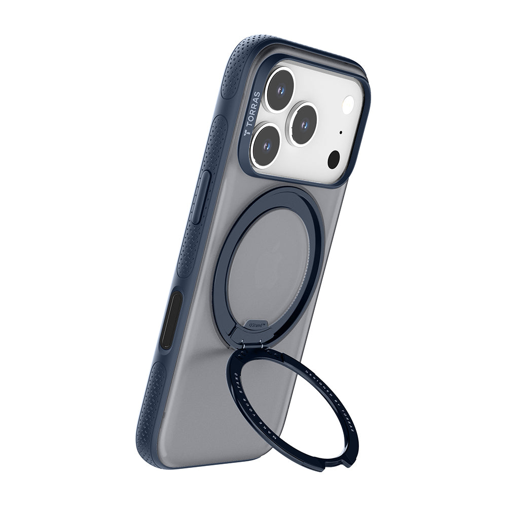 Θήκη MagSafe για Apple iPhone 17 Pro, Torras, Ostand R Fitness, Μπλε Ναυτικό