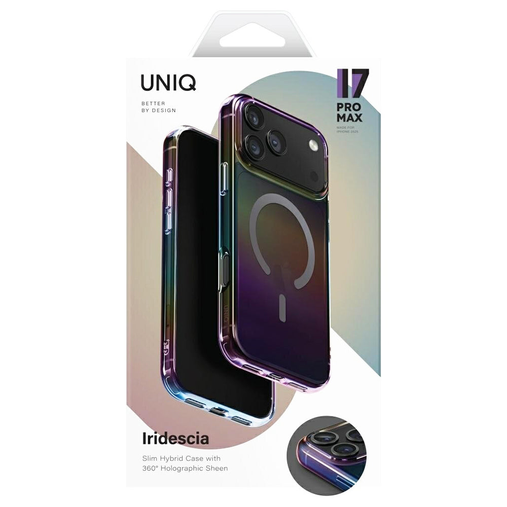 Θήκη MagSafe για Apple iPhone 17 Pro, UNIQ, Iridescia MagClick, Aurora