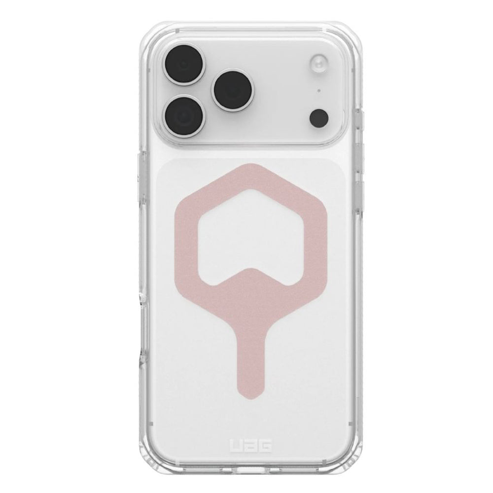 MagSafe Case for Apple iPhone 17 Pro, Urban Armor Gear, Plyo, Rose Gold