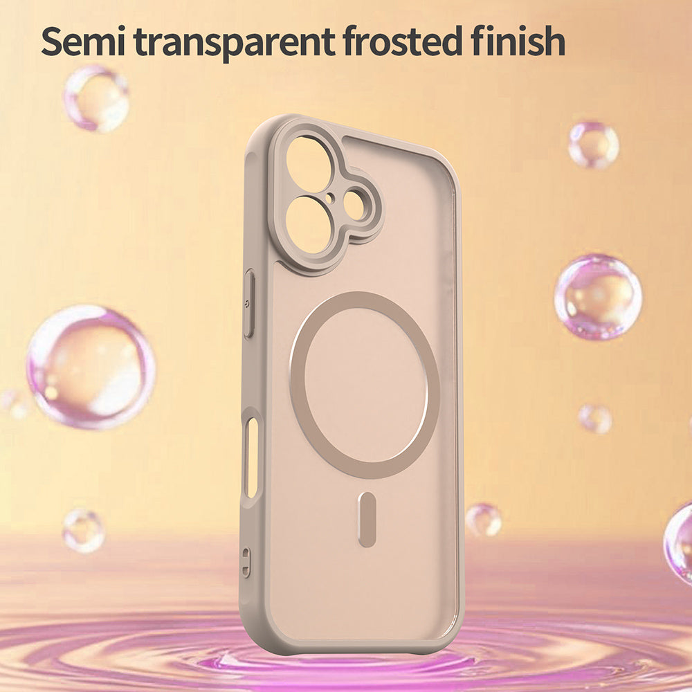 Θήκη MagSafe για Apple iPhone 17, Techsuit, HaloFrost II, Χρυσή