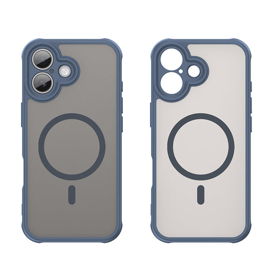 Θήκη MagSafe για Apple iPhone 17, Techsuit, HaloFrost II, Μπλε Ναυτικό